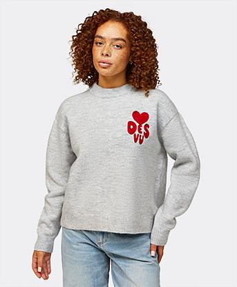 Womens Lovers Knitted Sweat