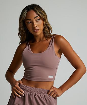 Womens SLB Strappy Vest Top