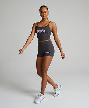 Womens Designed For Comfort 3.5 Inch Short