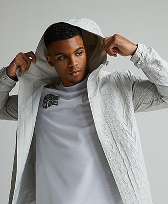 Hoax Repeat Stitch Windbreaker