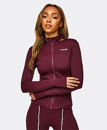 Womens Sculpt Full Zip Top