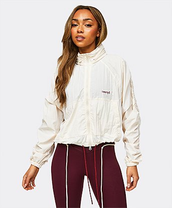 Womens Ruched Light Jacket