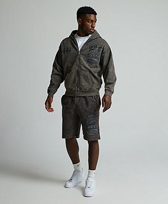Victor Washed Fleece Short