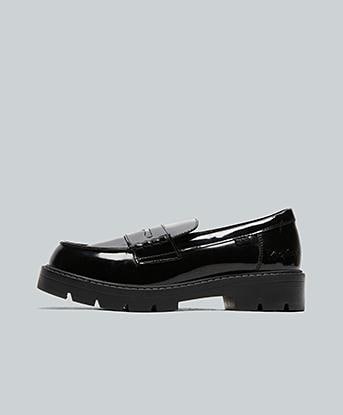 Junior Kori Patent Loafer Shoe