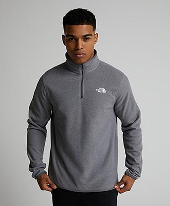 Columbia Herren Fleece-Pullover 'Klamath Range 2' – Halbzip, Microfleece, Für Outdoor & Wanderungen, In Blau