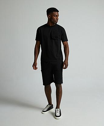 Monogram Carpenter Fleece Short