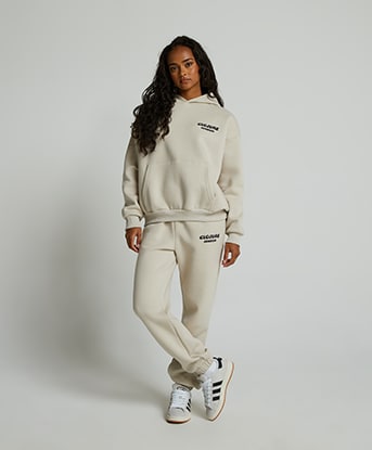 Closure London Womens Bubble Hoodie and Fleece Pant Set
