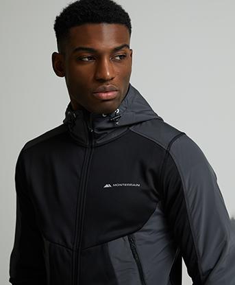 Monterrain Explorer Poly Fleece Zip Through Hoodie