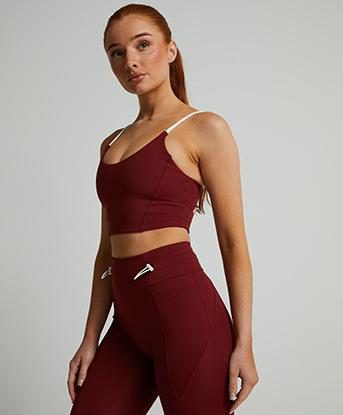 Monterrain Womens Prosper Strappy Crop Top