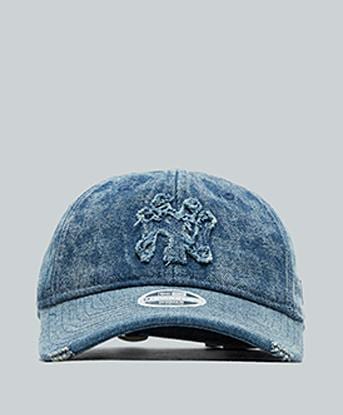 Womens Female NY Yankees Stone Denim 9TWENTY Cap