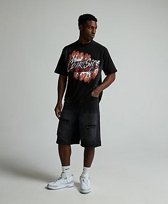 Alston Rip Denim Short