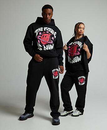 Unisex Future Open Hem Jogger