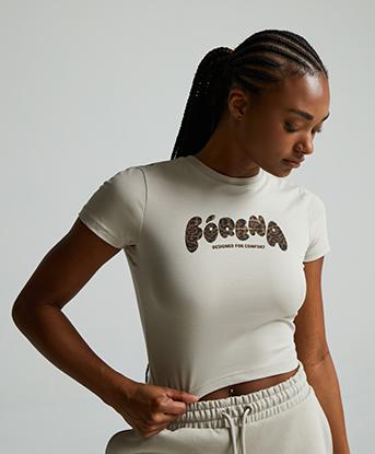 Womens Designed For Comfort Tight Slim T-Shirt