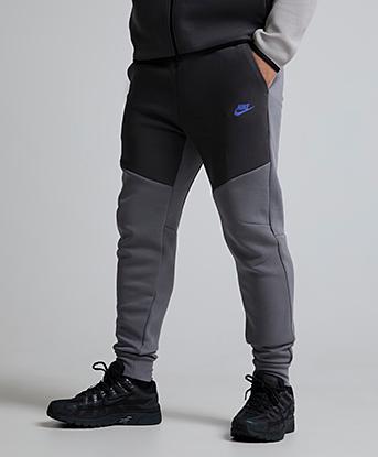 nike tech fleece joggers grey sale