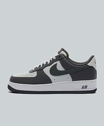 white grey black air force 1