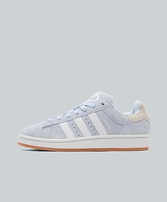 adidas gazelle silver green womens adidas Campus 00Ss Trainers Grey Chalk White Wonder Mauve – OFFCUTS SHOES  by OFFICE main image 0