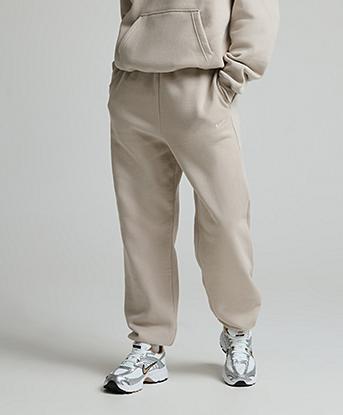 Nike Womens Studio Fleece Oversized Cuff Pant