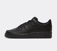 Nike Air Force 1 Low Trainer - Black - Size 7