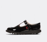 Kickers Junior Kick T Shoe - Black - Size 4