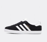 adidas Originals Junior Gazelle Trainer - Black - Size 4