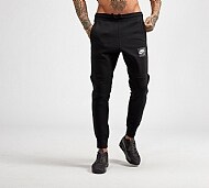 grey joggers with af1