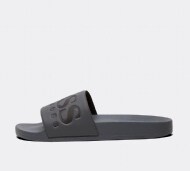 Adidas Adilette Cloudfoam Plus Sandals Mono Black Footasylum