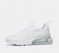 black & white air max 270 trainers junior