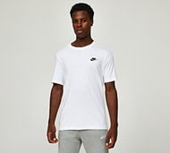 Nike Club T-Shirt - White / Black - Size M
