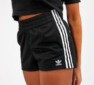 black adidas shorts womens