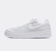 Nike Air Force 1 Flyknit 2.0 Trainer - White - Size 9