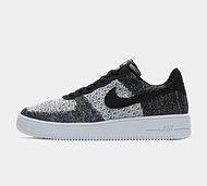 Nike Air Force 1 Flyknit 2.0 Trainer - Black - Size 11.5