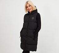 Zavetti Canada Womens Salvino 2 Longline Gilet - Black - Size XS