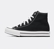 Converse Junior Chuck Taylor All Star Lift EVA Hi Trainer - Black - Size 3.5