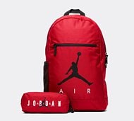 Jordan Air Backpack With Pencil Case - Red - Size ONE SIZE
