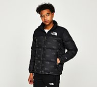 The North Face Junior Printed 1996 Retro Nuptse Jacket - Black - Size S/B