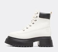 Timberland Womens Timberland Sky 6 Inch Boot - White - Size 6