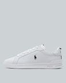 Polo Ralph Lauren Heritage Court Trainer - White - Size 12