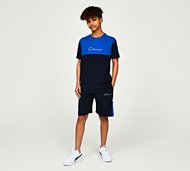 Closure London Junior Multi Panel Short Set - Navy - Size L/B