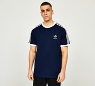 adidas Originals Adicolor Classics 3-Stripes T-Shirt - Navy - Size S