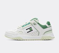 Tommy Hilfiger Womens Skate Low Trainer - Green - Size 37
