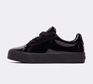 Kickers Junior Tonvi Stack Ribbon Shoe - Black - Size 3