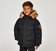 Zavetti Canada Nursery Oshawa 2.0 Puffer Parka Jacket - Black - Size 4-5Y