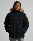 Zavetti Canada Junior Oshawa 3.0 Puffer Parka Jacket - Black - Size M/B