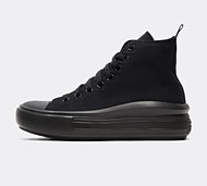 Converse Junior Chuck Taylor Move Star Hi Trainer - Black - Size 3.5