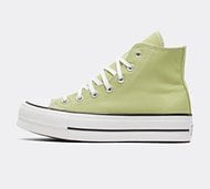 Converse Womens Chuck Taylor All Star Lift Hi Trainer - Grey - Size 3