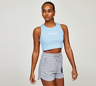 Mercier Womens Maison Ribbed Vest - Blue - Size XL