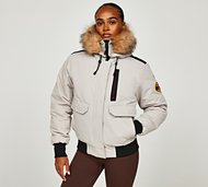 Zavetti Canada Womens Gabellia Jacket - Grey - Size XS