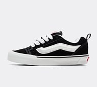 Vans Womens Knu Skool Trainer - Black - Size 3