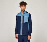 Monterrain Junior Deflect Woven Running Jacket - Blue - Size S/B