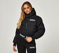 Hoodrich Womens OG Ari Puffer Jacket - Black - Size XS